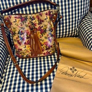 Patricia Nash Torresina Antique Rose Bucket Bag